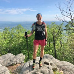 Hiking to help endurance training by Alyssa Godesky