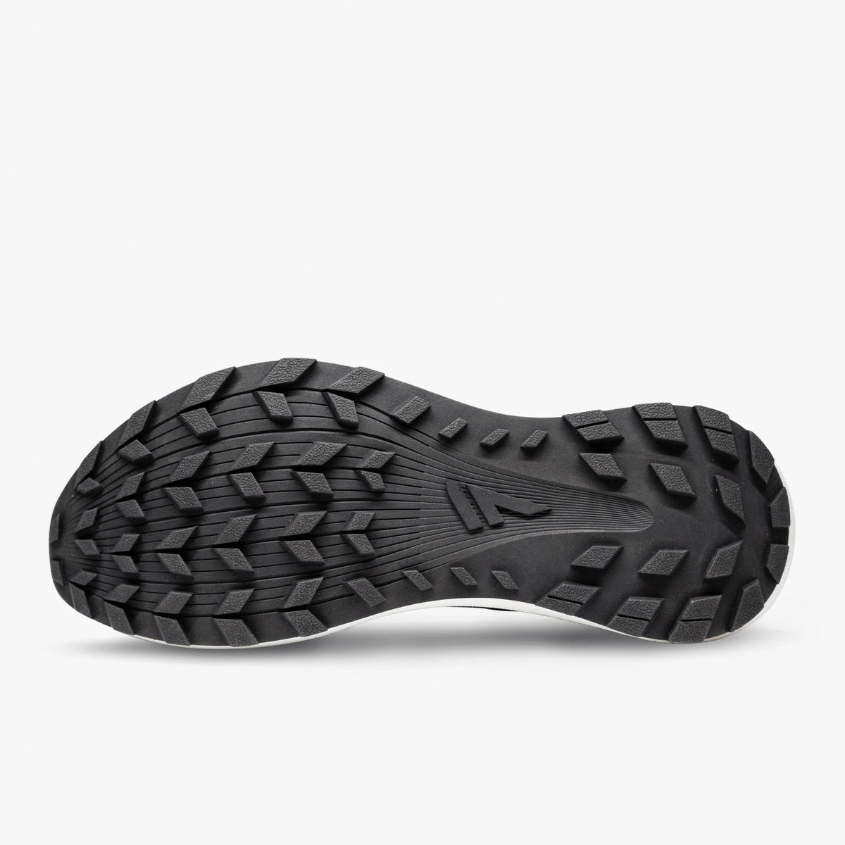 Sole of VJ Shoes Ultra 3 trail running shoe in navy colour